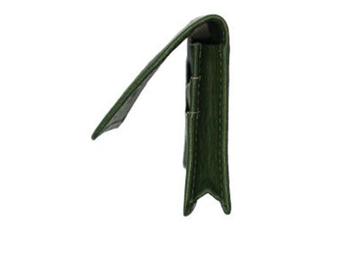 【豊岡財布 足立 AW0401 グリーン】ALBAPIE レッザボタニカ 名刺入れ